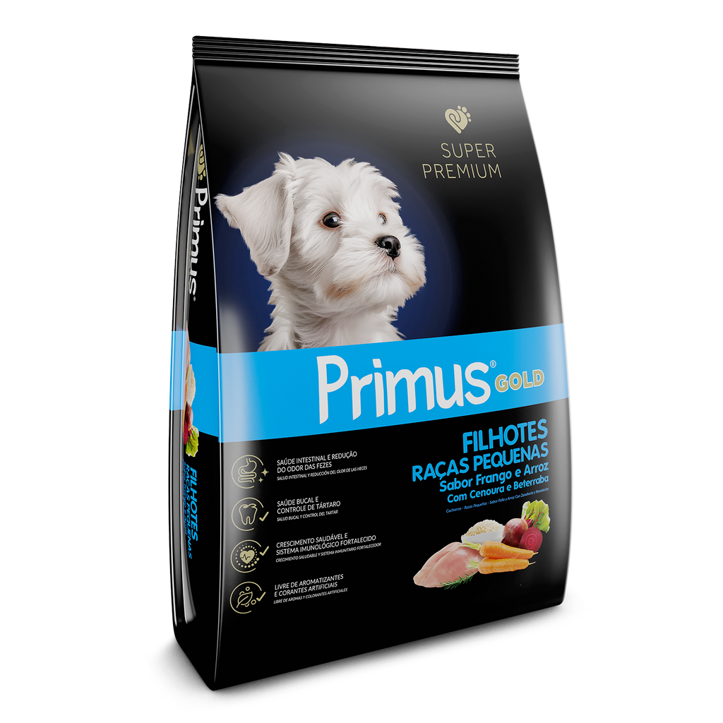 Primus Gold Filhotes Raças Pequenas - ração para filhotes de raças pequenas