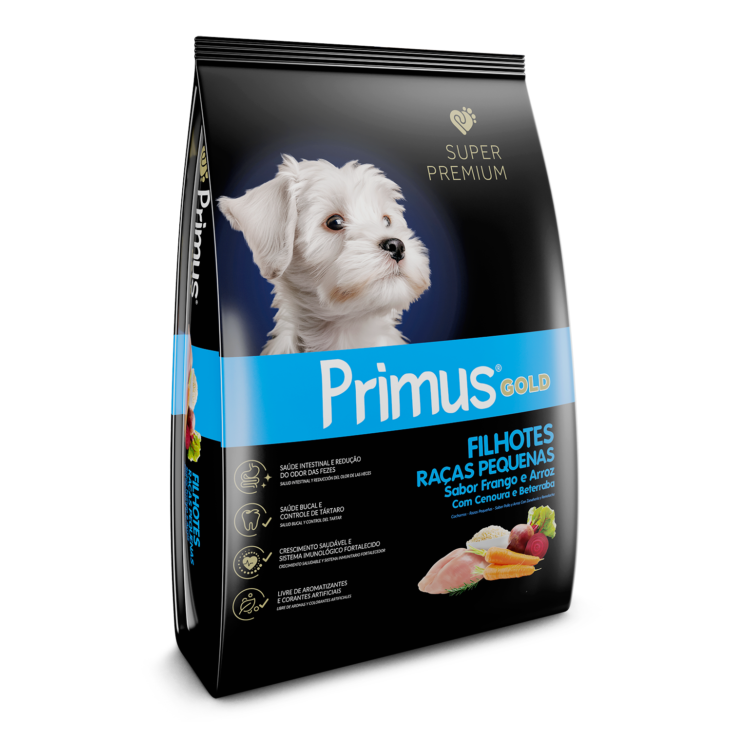 Primus Gold Filhotes Raças Pequenas - ração para filhotes de raças pequenas