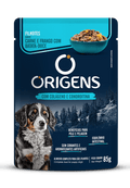 Origens Sachê Cães Filhotes Sabor Carne e Frango com Batata-doce 85g