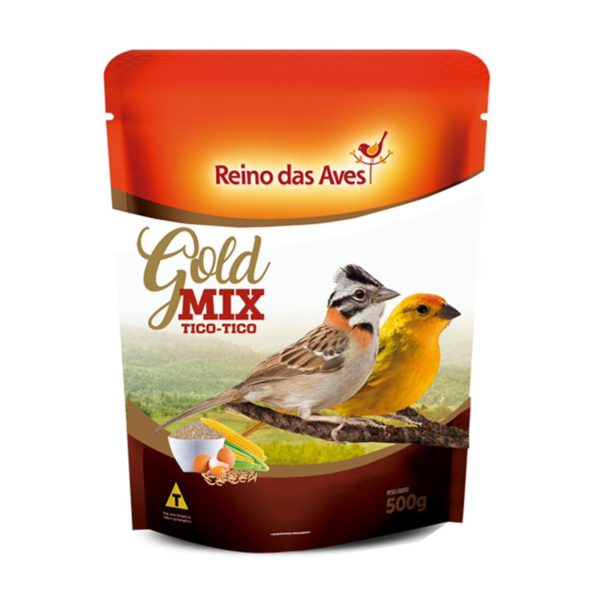 Reino das Aves Gold Mix Tico-Tico 500g