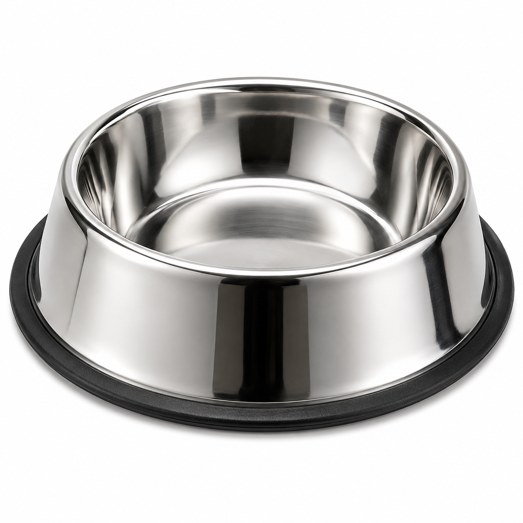 Comedouro Inox para Cães e Gatos — GG