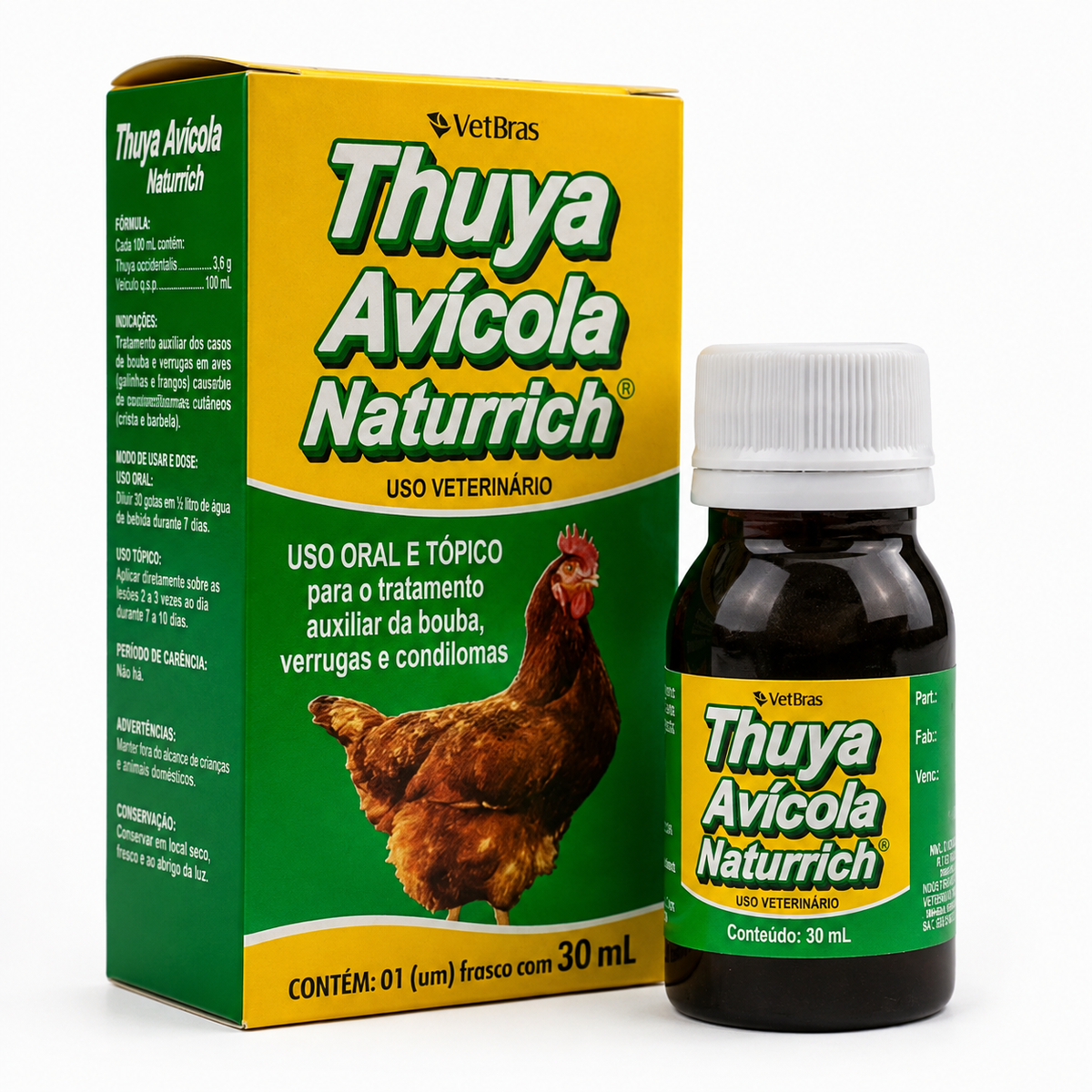 Thuya Avícola Naturrich 30ml