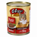 Colosso Lata — Gatos Adultos Sabor Carne Patê 280g