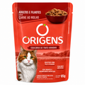 Origens Sachê — Gatos Adultos e Filhotes Sabor Carne ao Molho 85g
