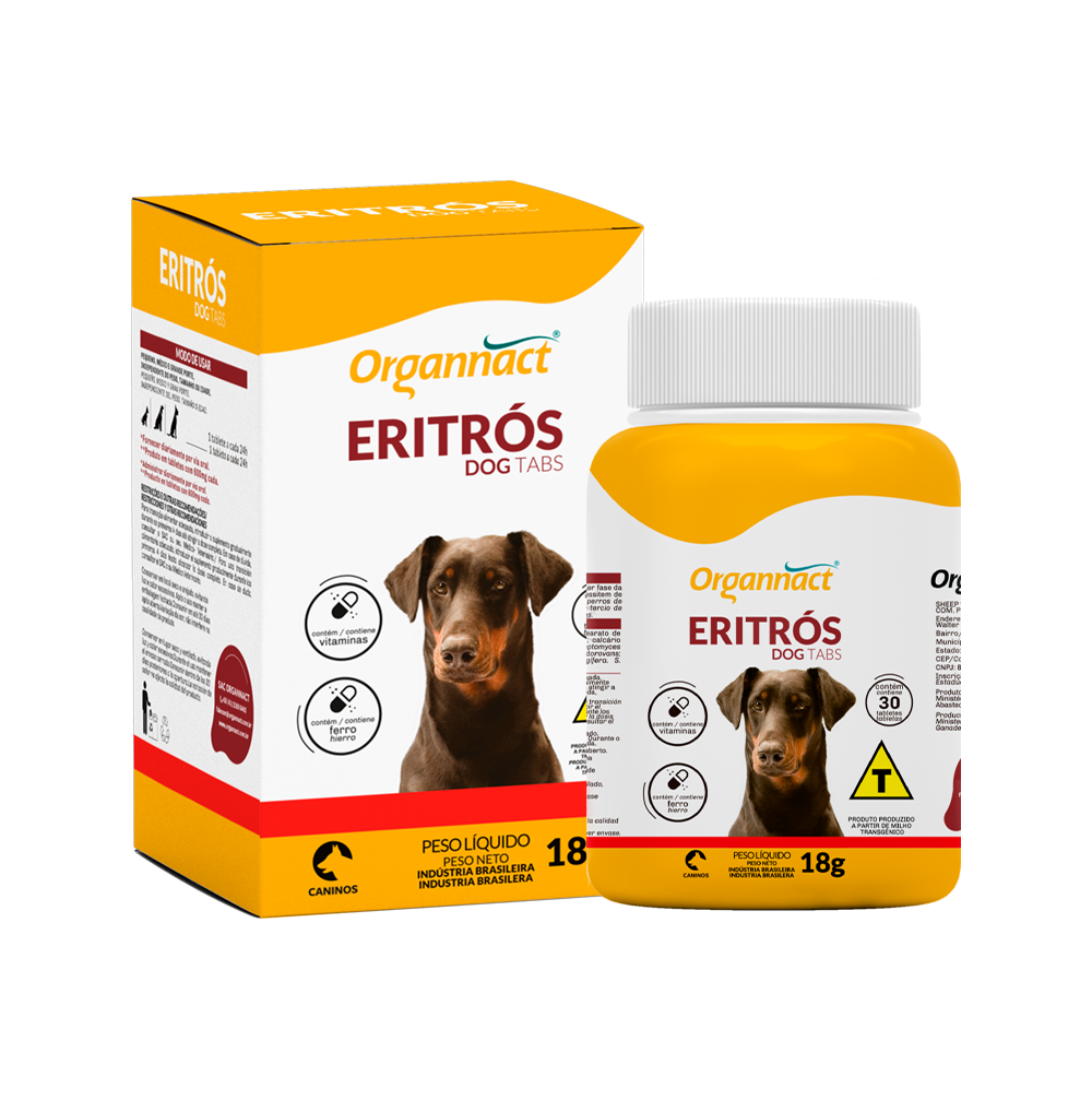 Eritrós Dog Tabs — Organnact