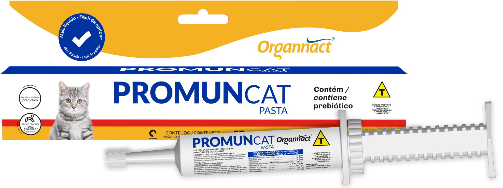 Promun Cat Pasta — Organnact