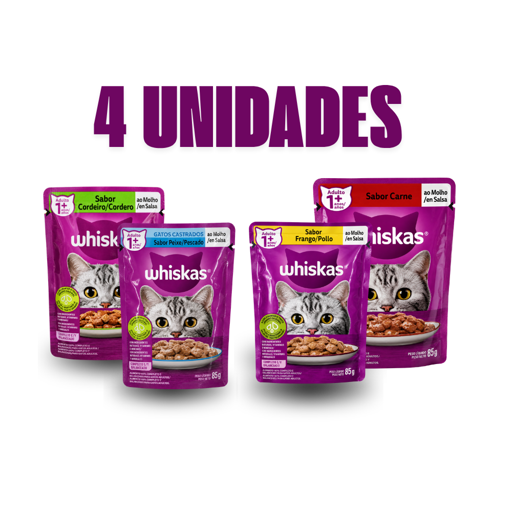 PROMOÇÃO DE SACHE WHISKAS