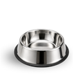 Comedouro Inox para Cães e Gatos — Médio 22cm