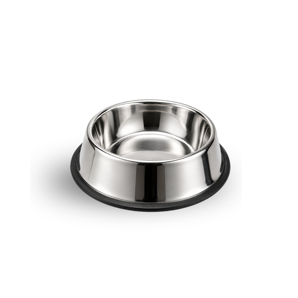 Comedouro Inox para Cães e Gatos — 600ml