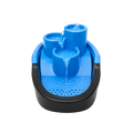 Fonte Cascata 3 Níveis — Azul e Preto