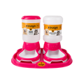 Kit Truqys Pets Automático Comedouro 1kg + Bebedouro 2L — Rosa