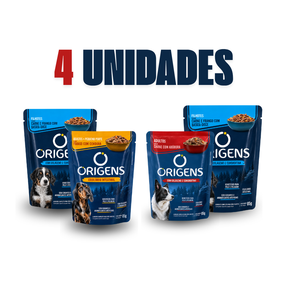 PROMOÇÃO DE SACHE origens para cachorros