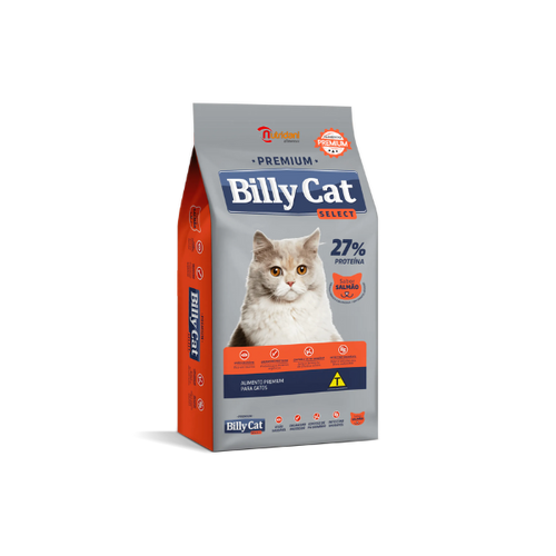 Billy Cat Select Premium Gatos Sabor Salmão 10,1kg