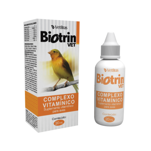 Biotrin Vet Complexo Vitamínico 20ml - VetBras