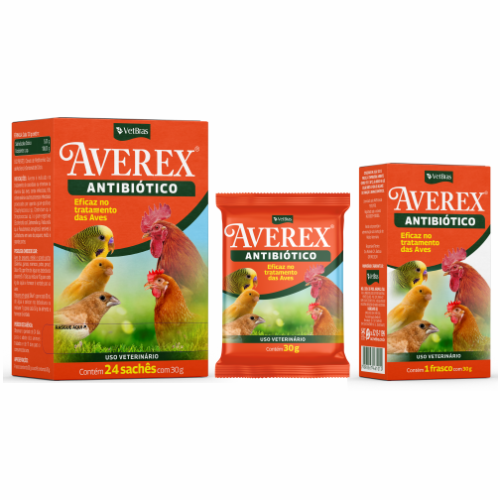 Averex Antibiótico 30g - VetBras
