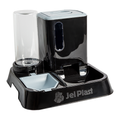 Comedouro e Bebedouro Automático Premium Jel Plast Preto