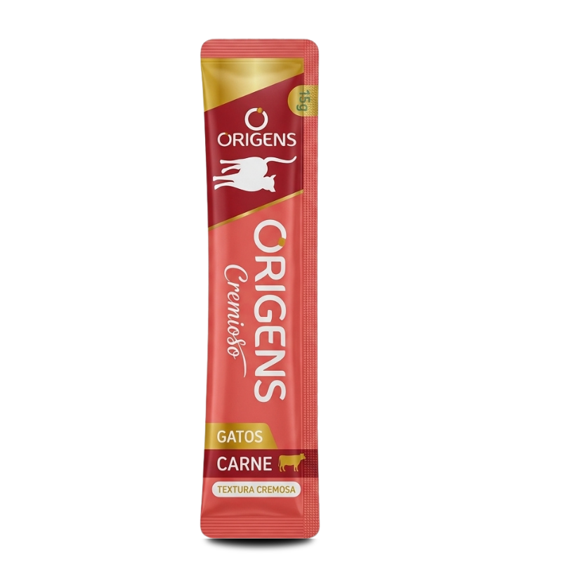 Origens Creminho — Gatos Adultos Sabor Carne