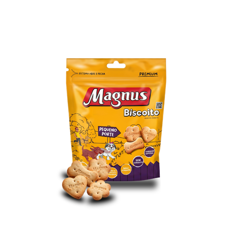 Magnus Biscoito — Cães Adultos Pequeno Porte