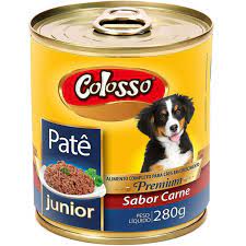 Colosso Patê Cães Filhotes Sabor Carne 280g