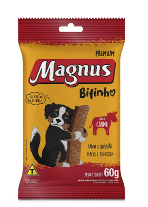 Magnus Bifinho Sabor Carne 60g